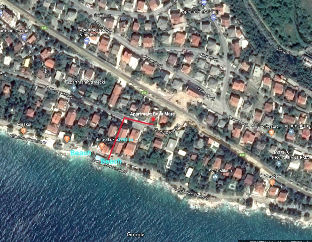 Apartment Bella Mare Novi Vinodolski Exteriér fotografie